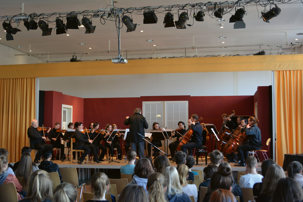 Konzert in der Aula – Dr.-Wilhelm-André-Gymnasium