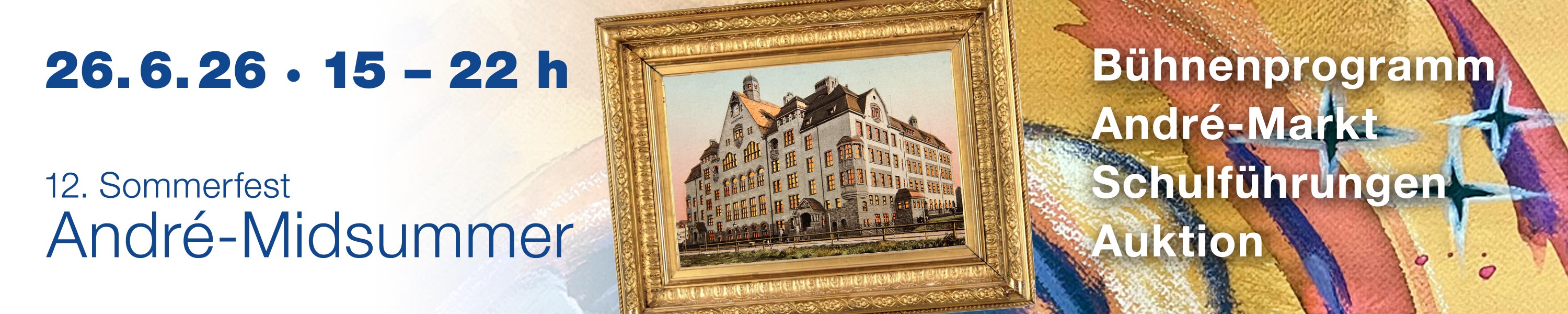 Banner Ankündigung andre treffen 2025